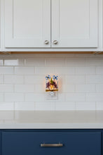 Load image into Gallery viewer, Two Blue Flowers Night Light