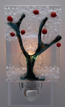 Load image into Gallery viewer, Blue and Brown Winter Tree Night Light
