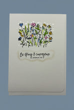 Load image into Gallery viewer, Be strong & courageous (Encouragement) Card
