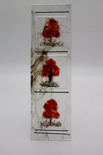 Load image into Gallery viewer, Three Autumn Red Trees Suncatcher