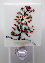 Load image into Gallery viewer, Christmas Tree Light on White Opaque Glass