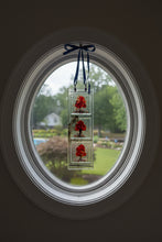 Load image into Gallery viewer, Three Autumn Red Trees Suncatcher
