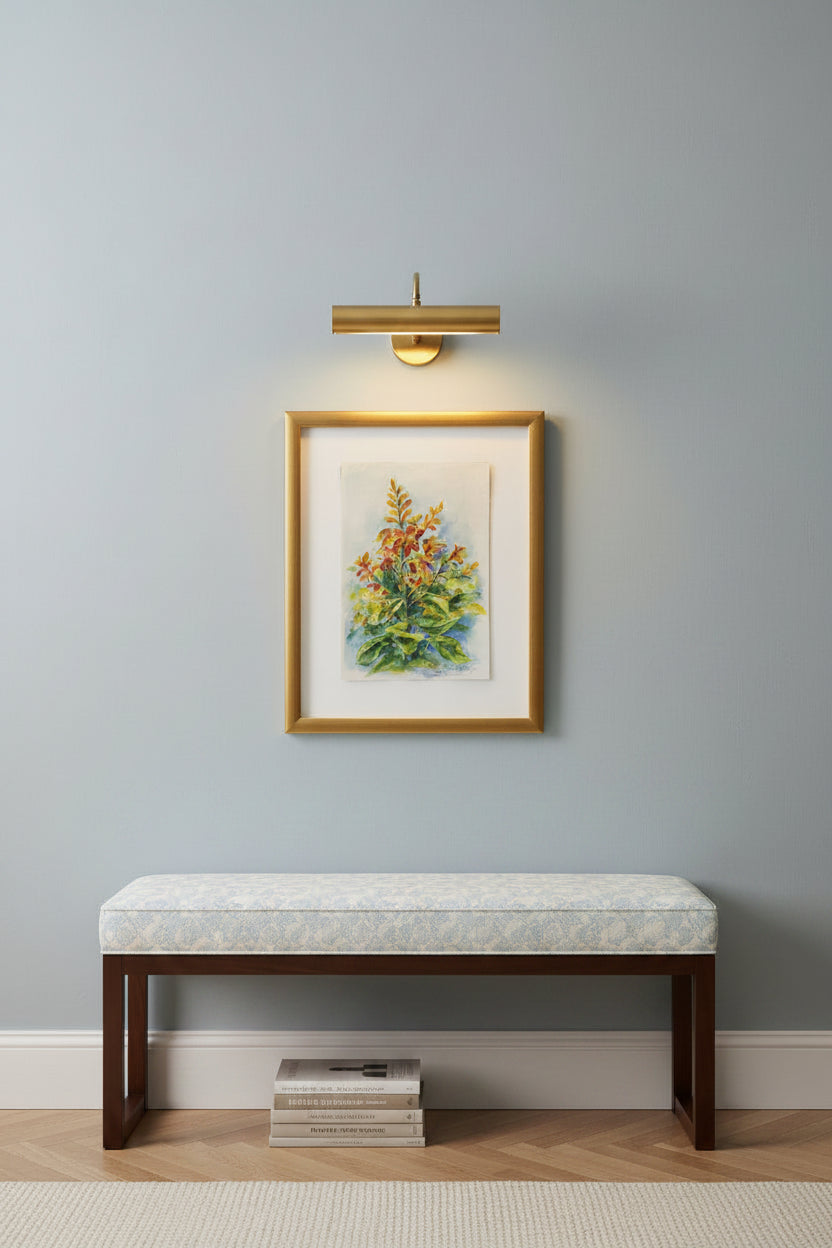 Orange Flowers Watercolor Painting