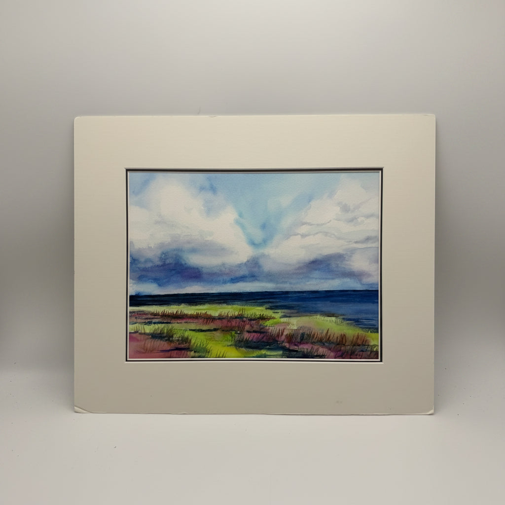 St. Simons Marsh meets Ocean Painting