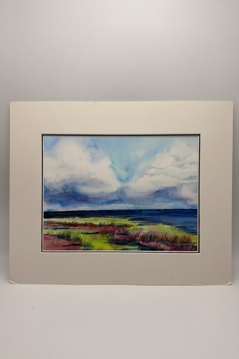 St. Simons Marsh meets Ocean Painting