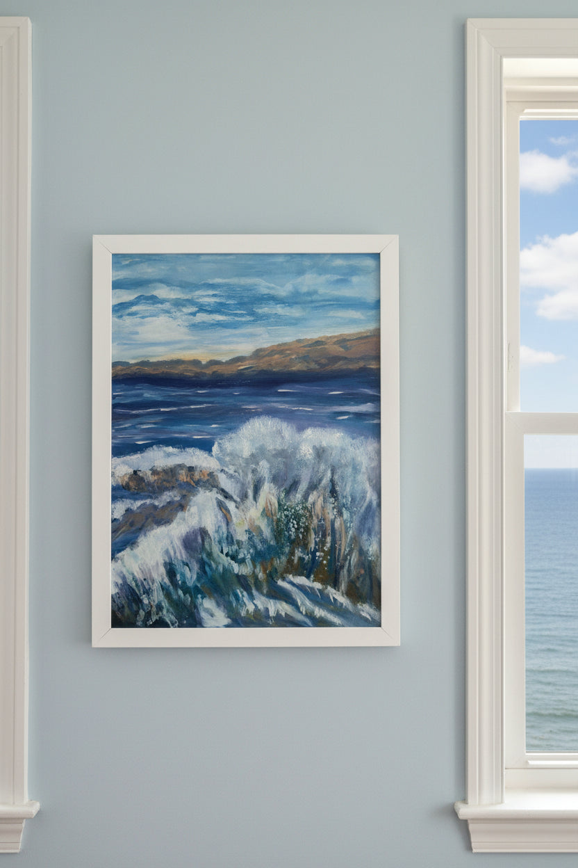 Ocean Storm Painting