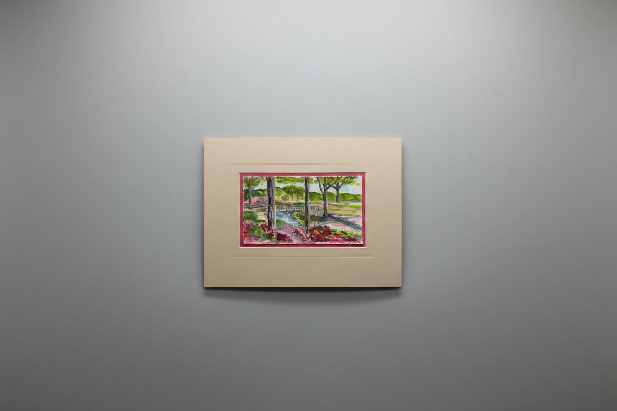 Callaway Gardens in Spring Watercolor Painting