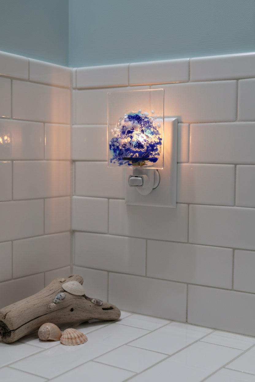Blue Wave Night Light