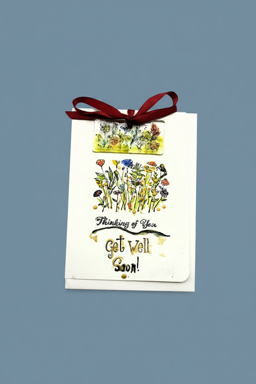 Flower Garden Get Well Card