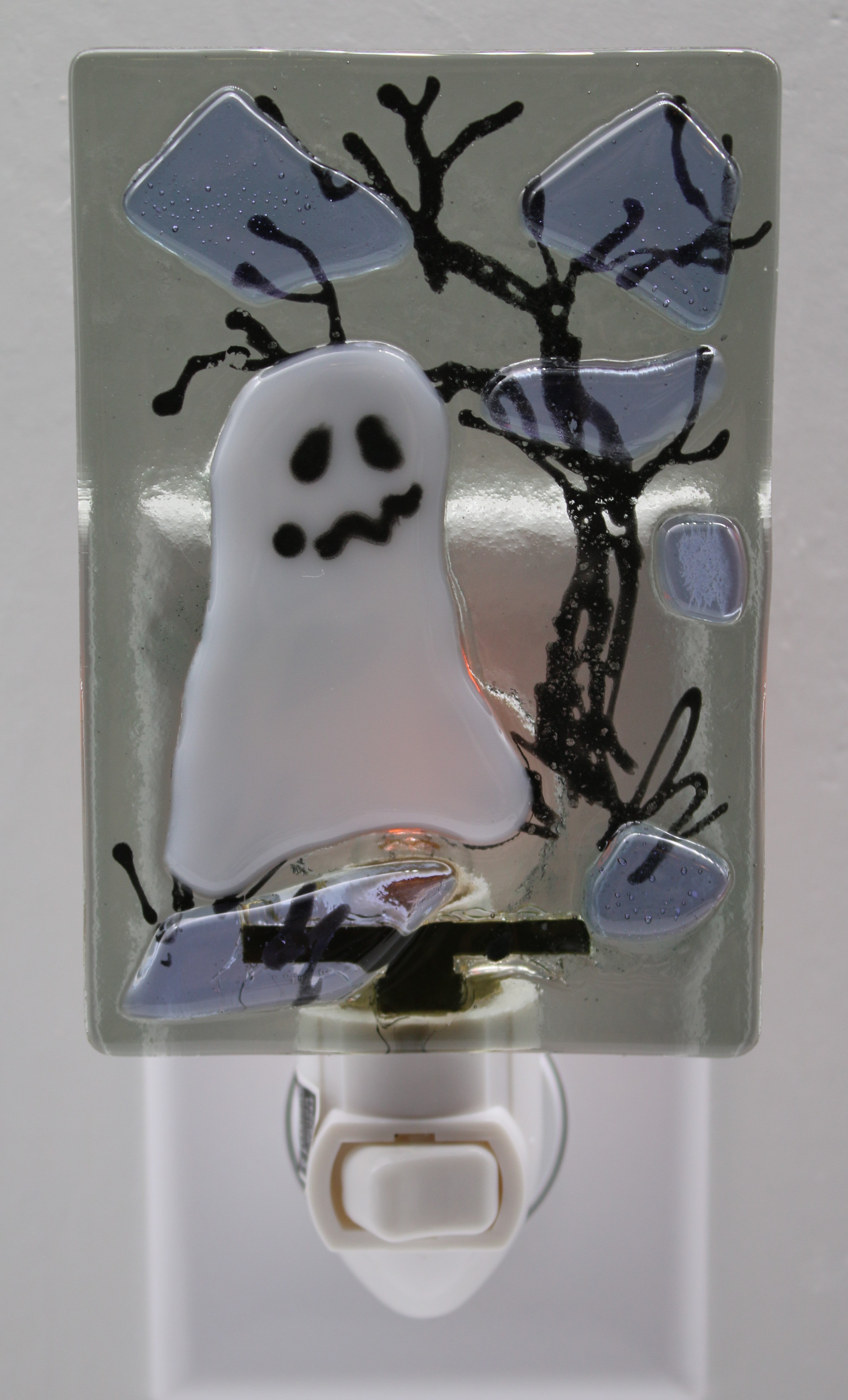 Halloween Ghost in a Forest