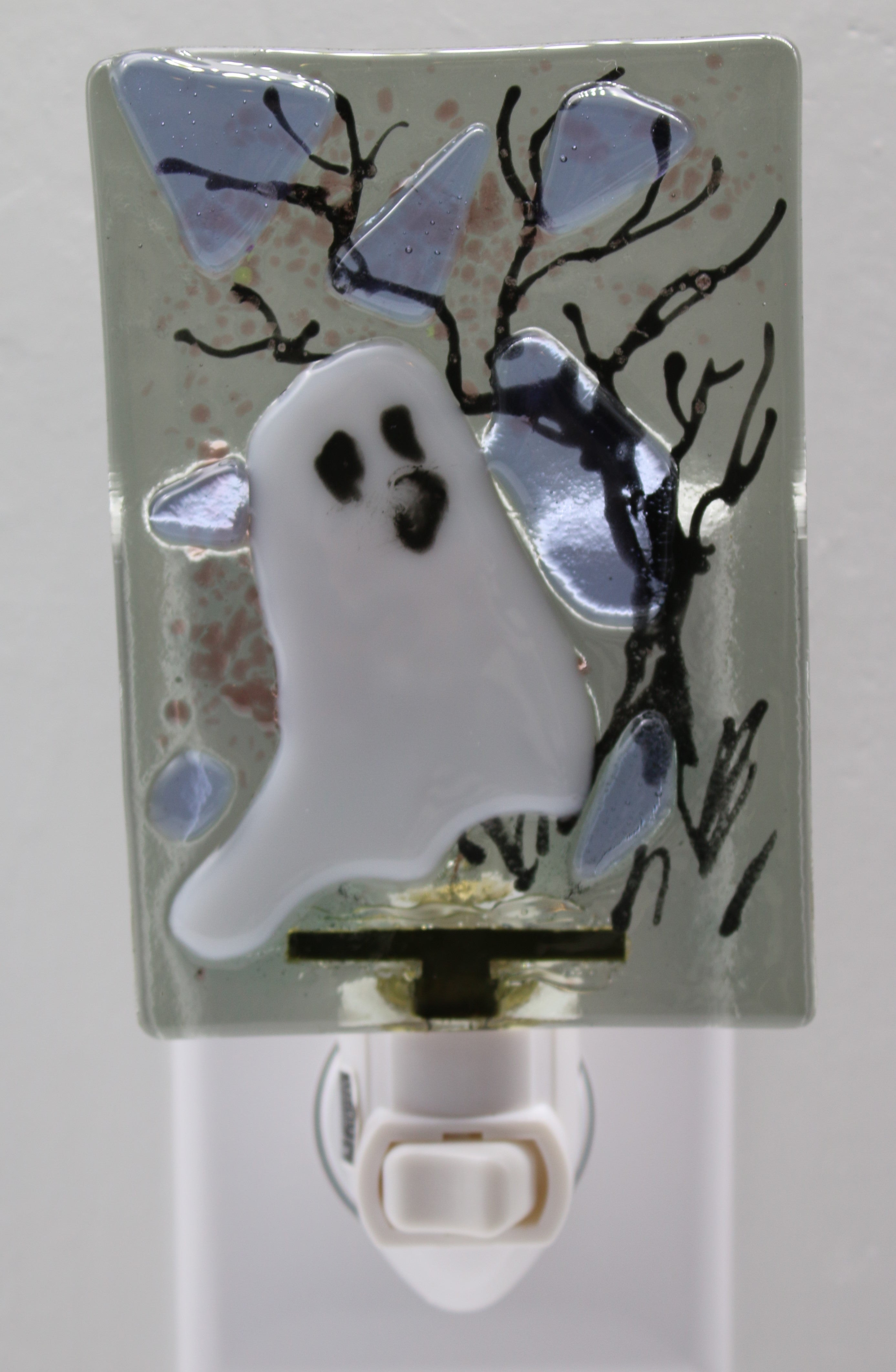 Halloween Ghost in a Forest