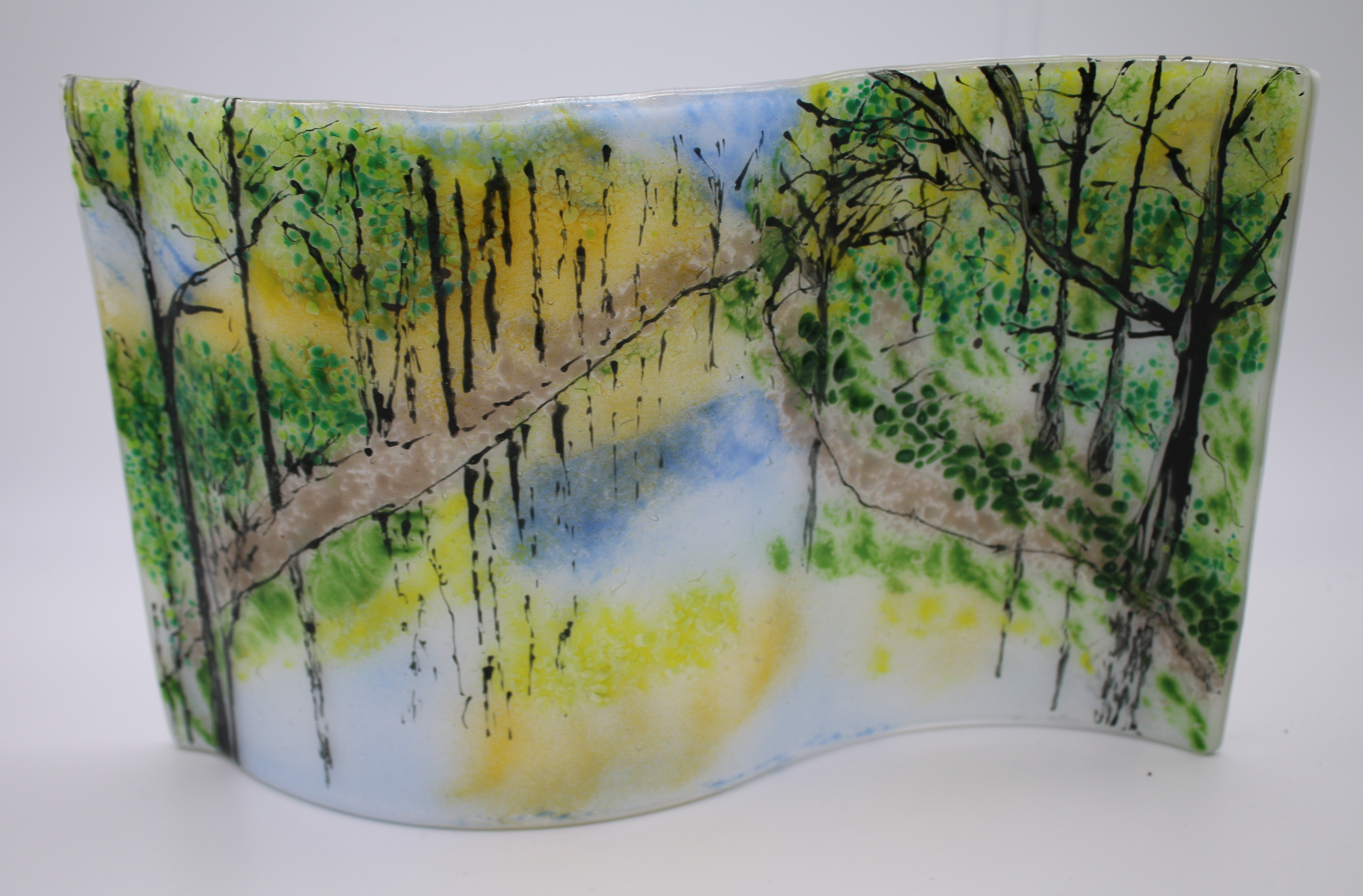 Summer on River Bank S Curve