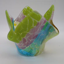 Load image into Gallery viewer, Quilt Inspired Large Vase
