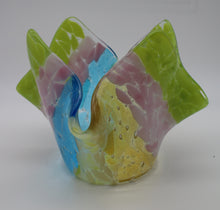 Load image into Gallery viewer, Quilt Inspired Large Vase
