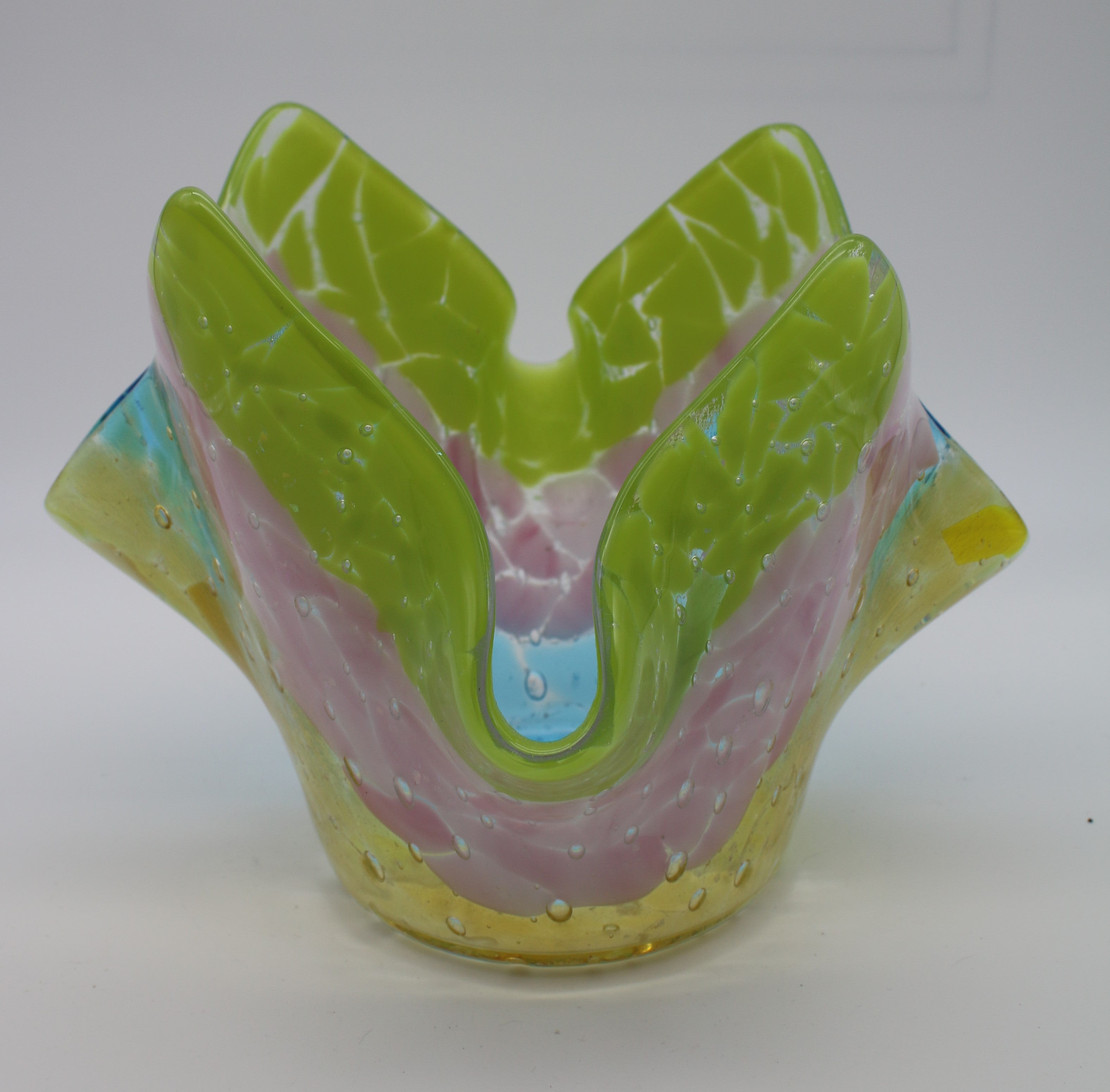 Quilt Inspired Large Vase
