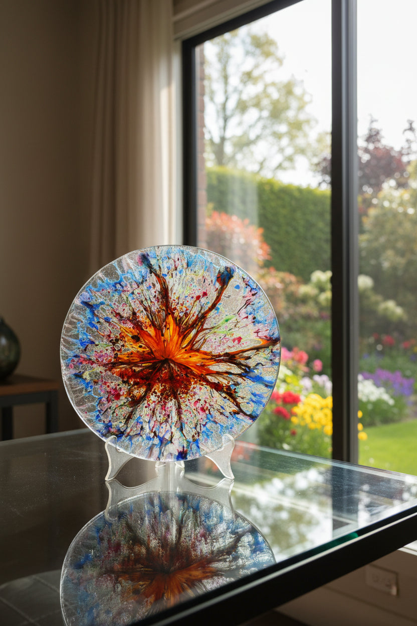Tie Dye Stretch Flower Bowl