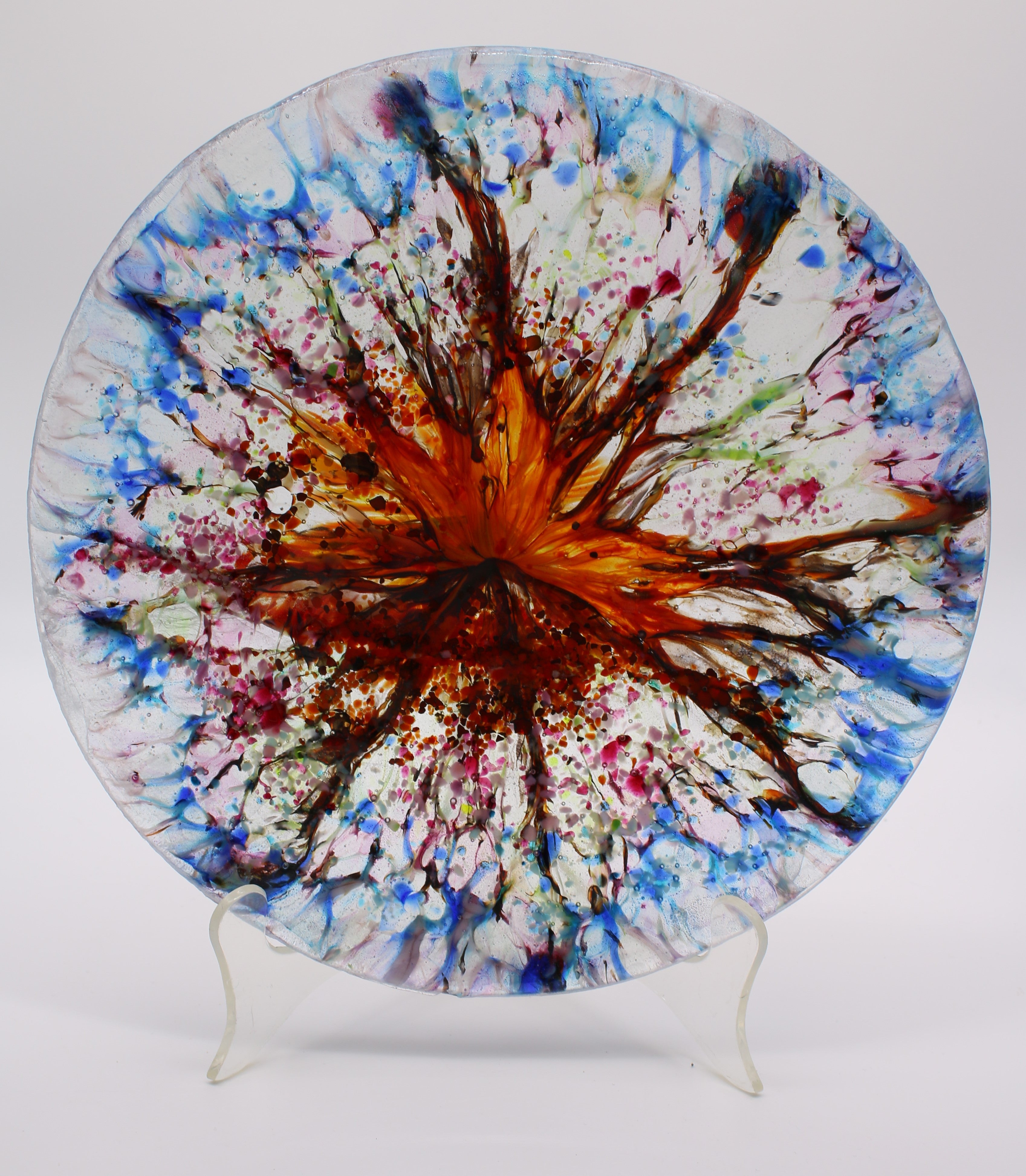 Tie Dye Stretch Flower Bowl