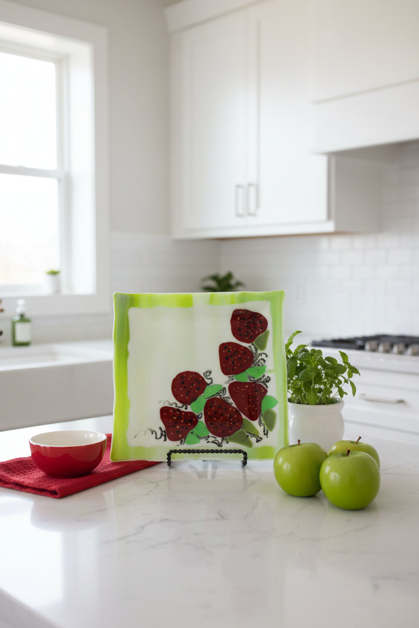 Strawberry Serving Plate
