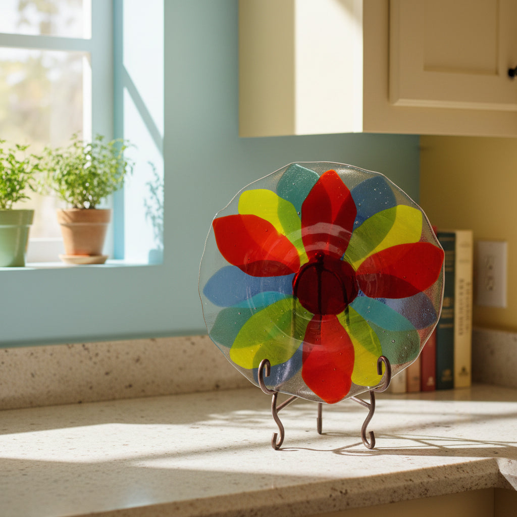 12 inch Round Petal Bowl