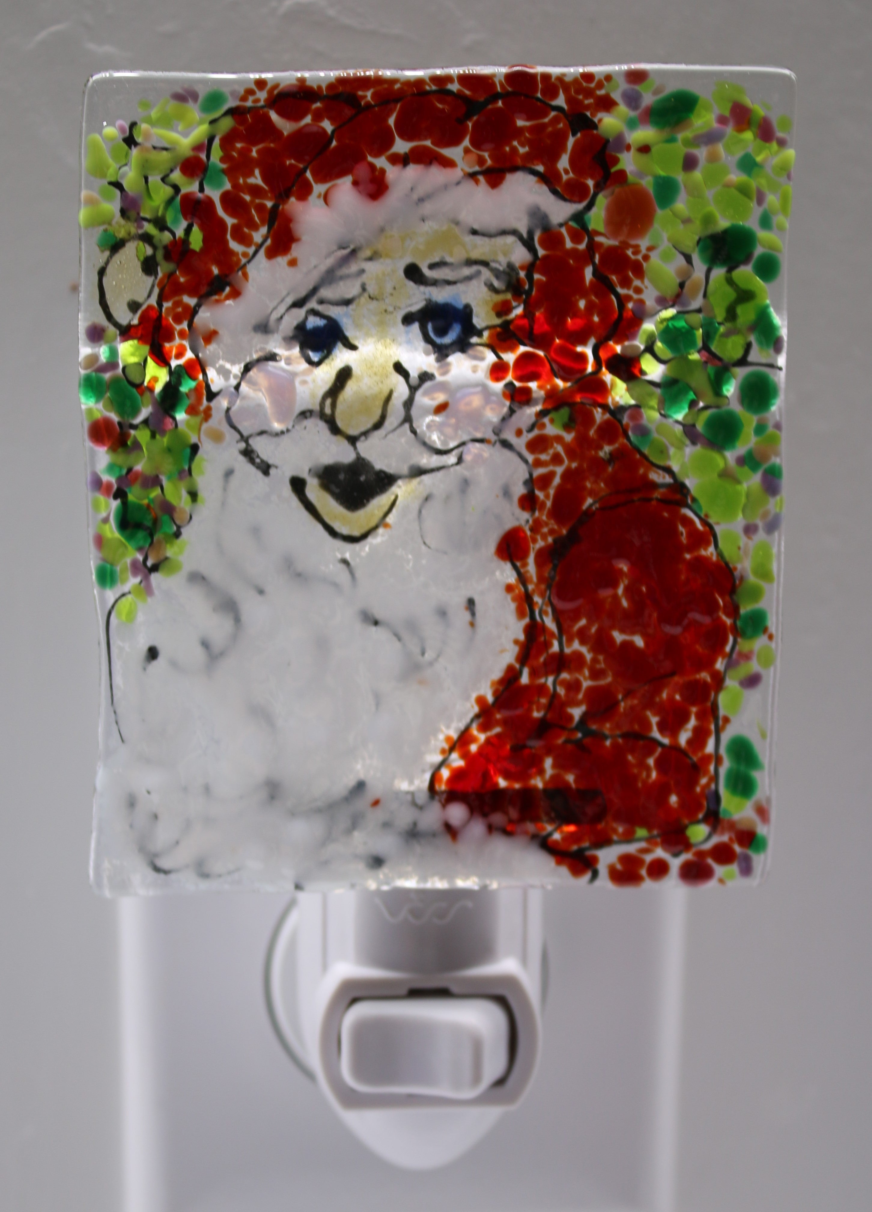Santa Christmas Light