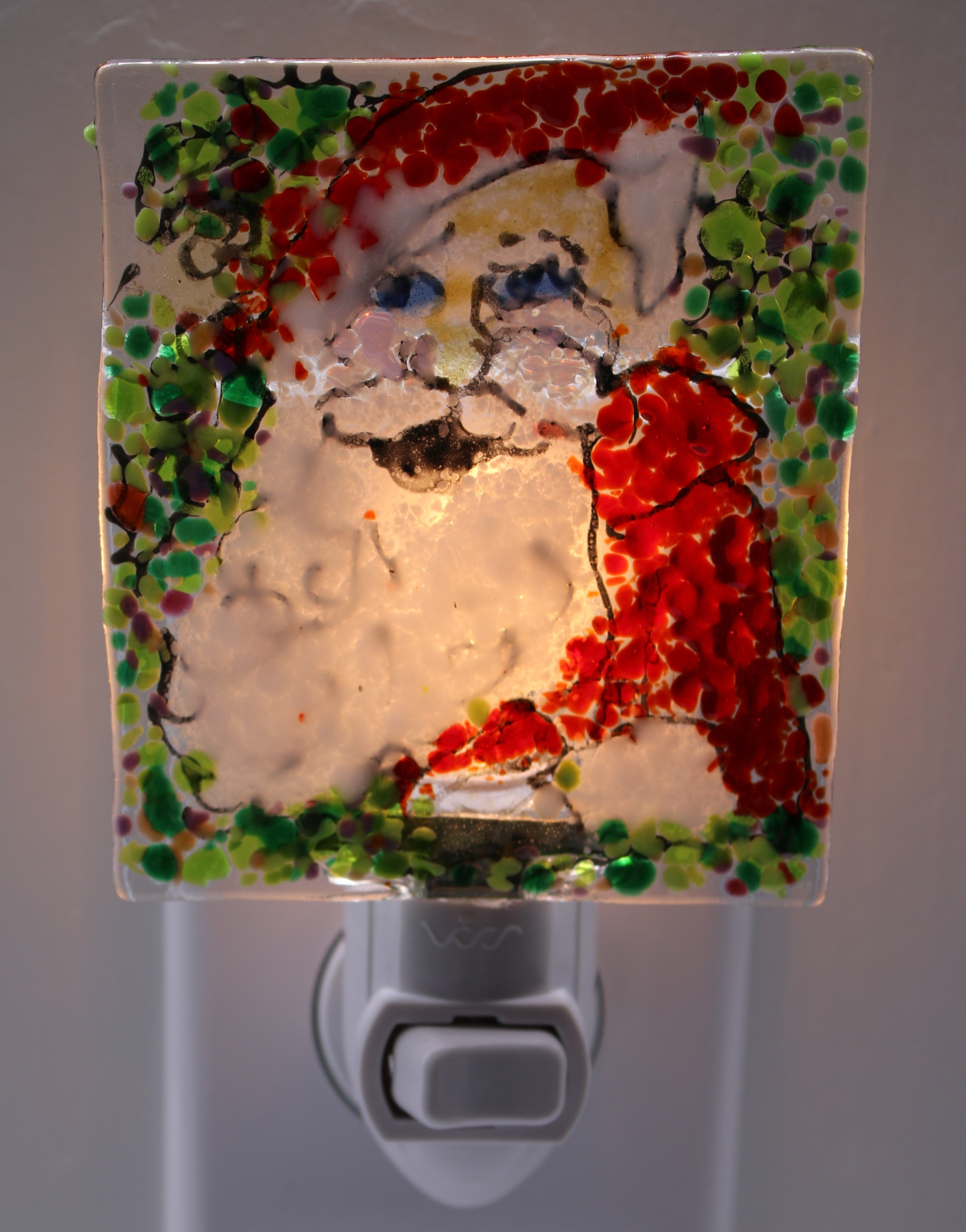 Santa Christmas Light