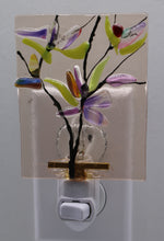 Load image into Gallery viewer, Blown Glass Flower Petals Night Light

