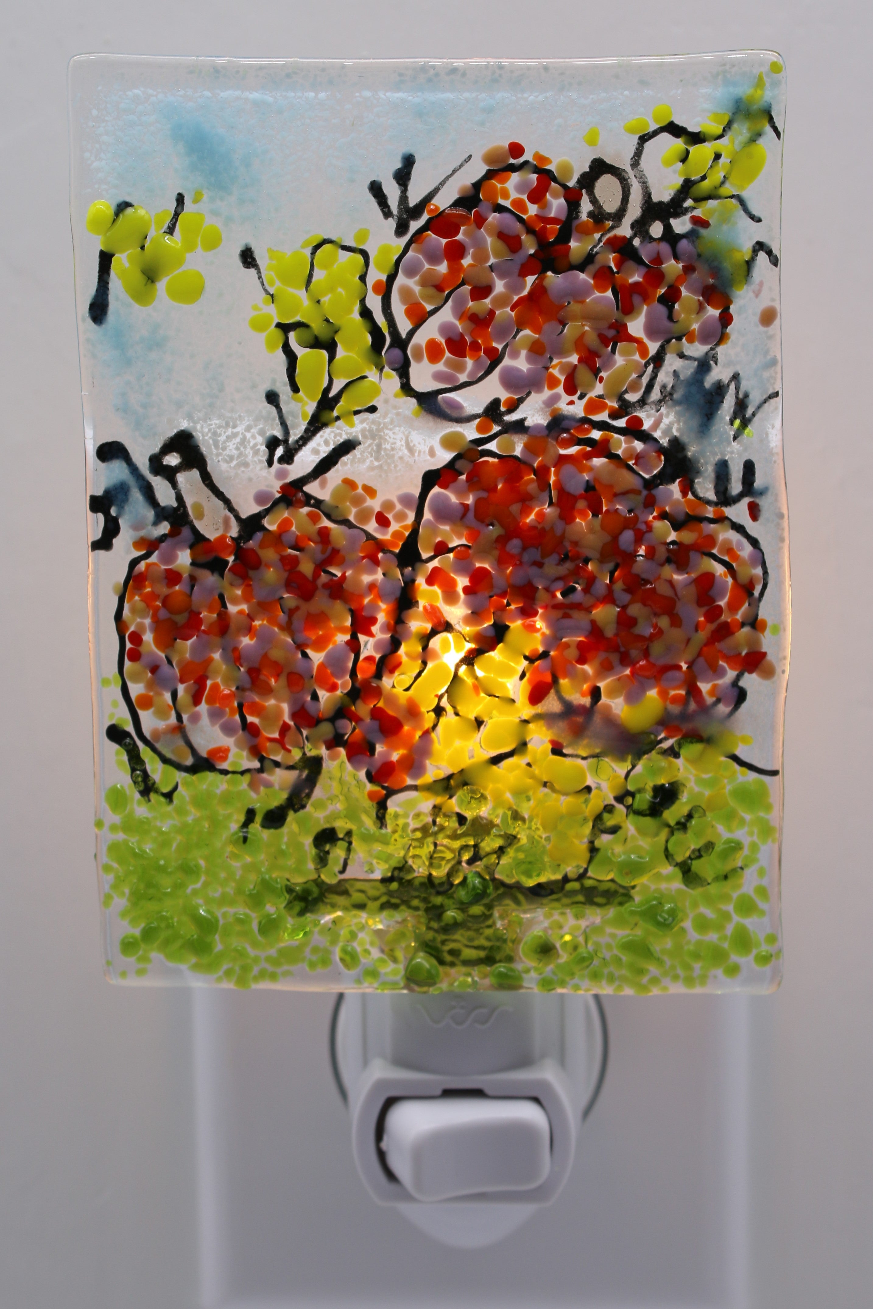 Orange Pumpkin Night Light
