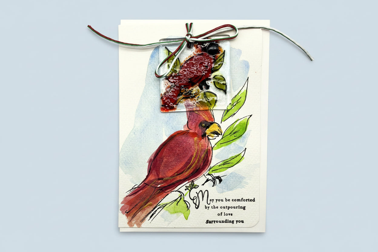 Cardinal Sympathy Card