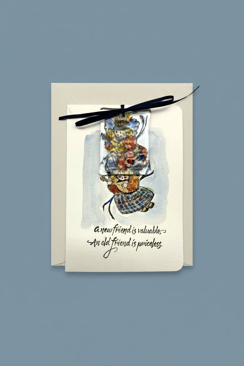 New Friend - Old Friend- Friendship Card