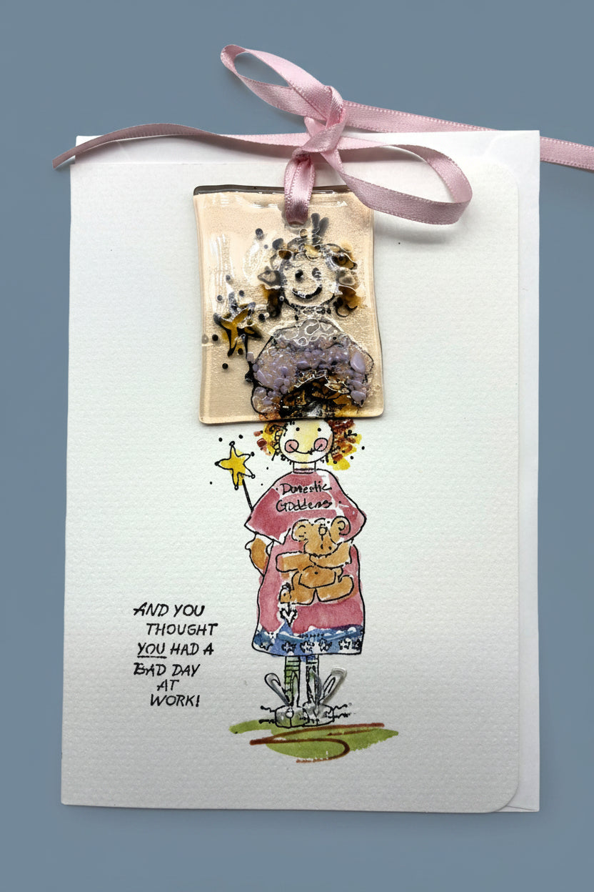 Domestic Goddess encouragement Card