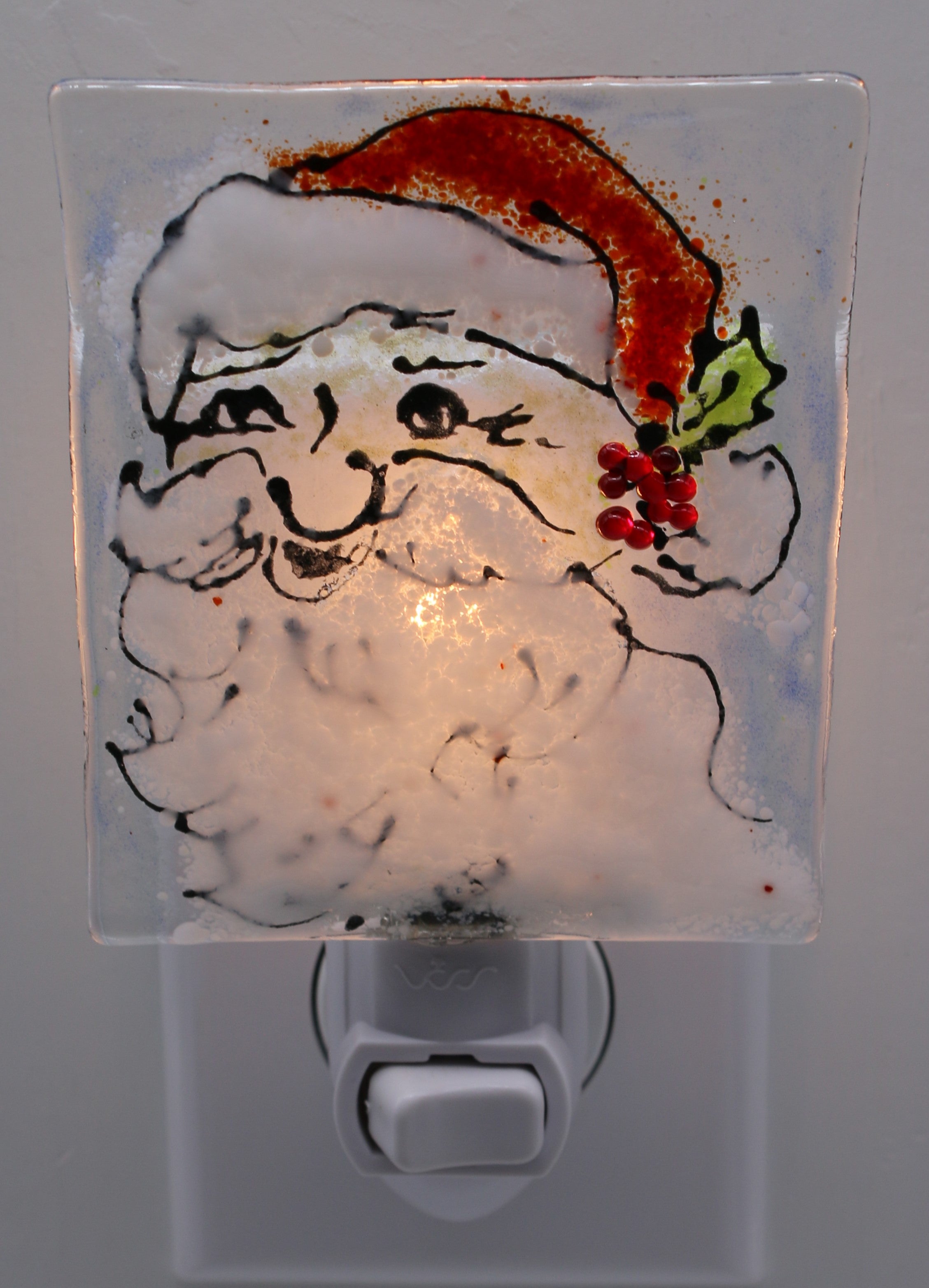 Santa Christmas Light