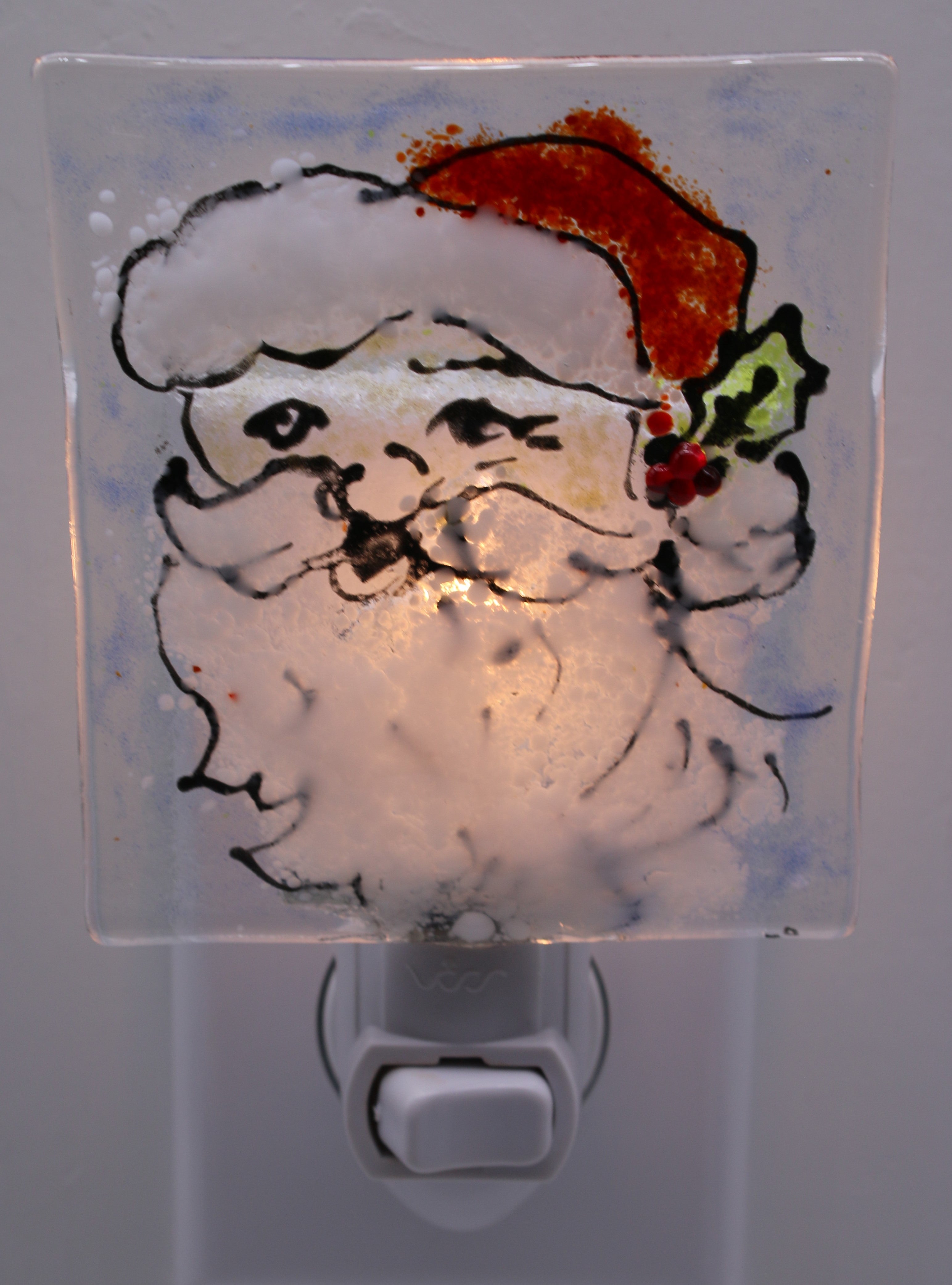 Santa Christmas Light