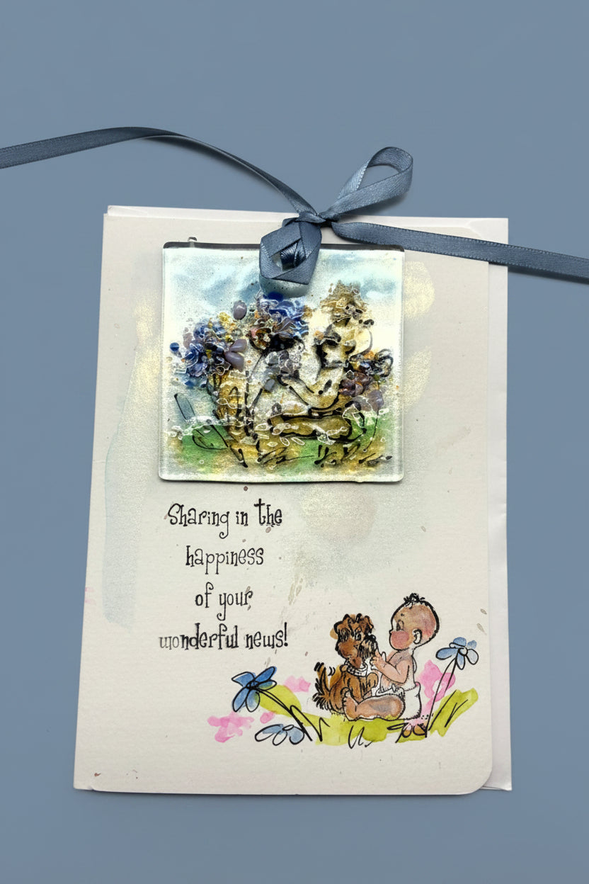 Baby and Puppy Shower Card