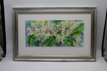 Load image into Gallery viewer, Lime Lights Hydrangea Watercolor Painting
