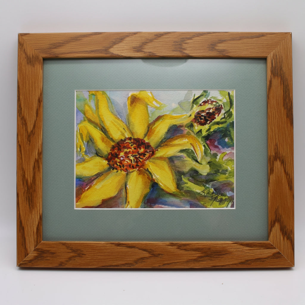 Sunflowers watercolor Painting