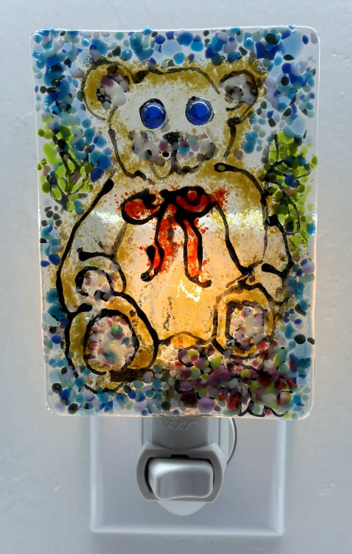 Brown Teddy Bear Night Light