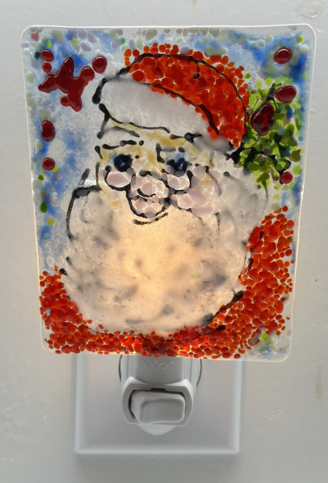 Santa Christmas Light
