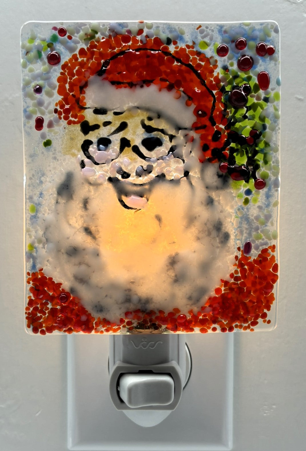 Santa Christmas Light