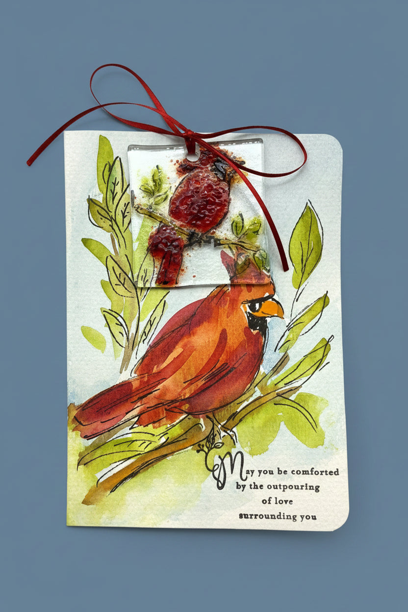 Cardinal Sympathy Card (2)