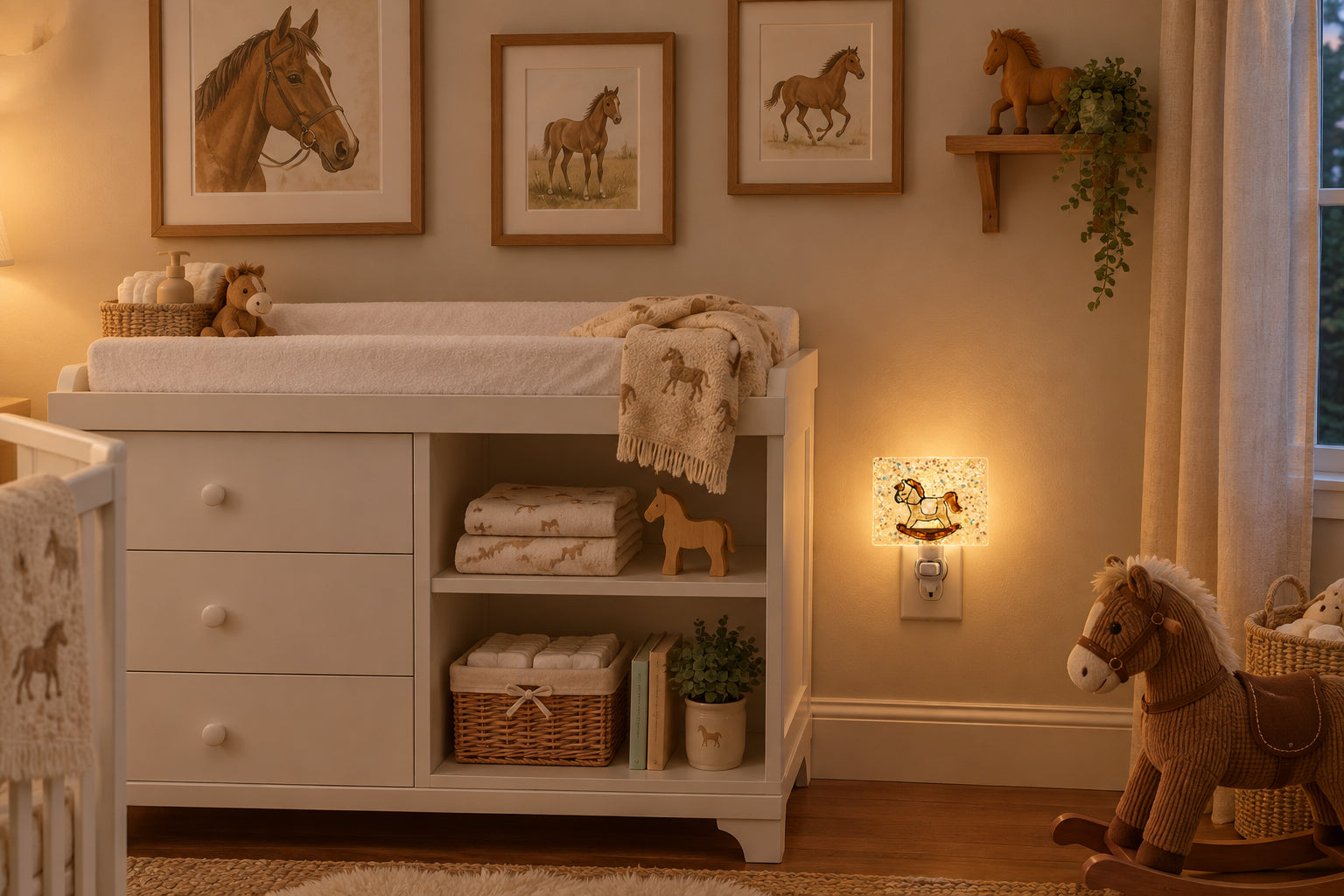 Rocking Horse Night Light