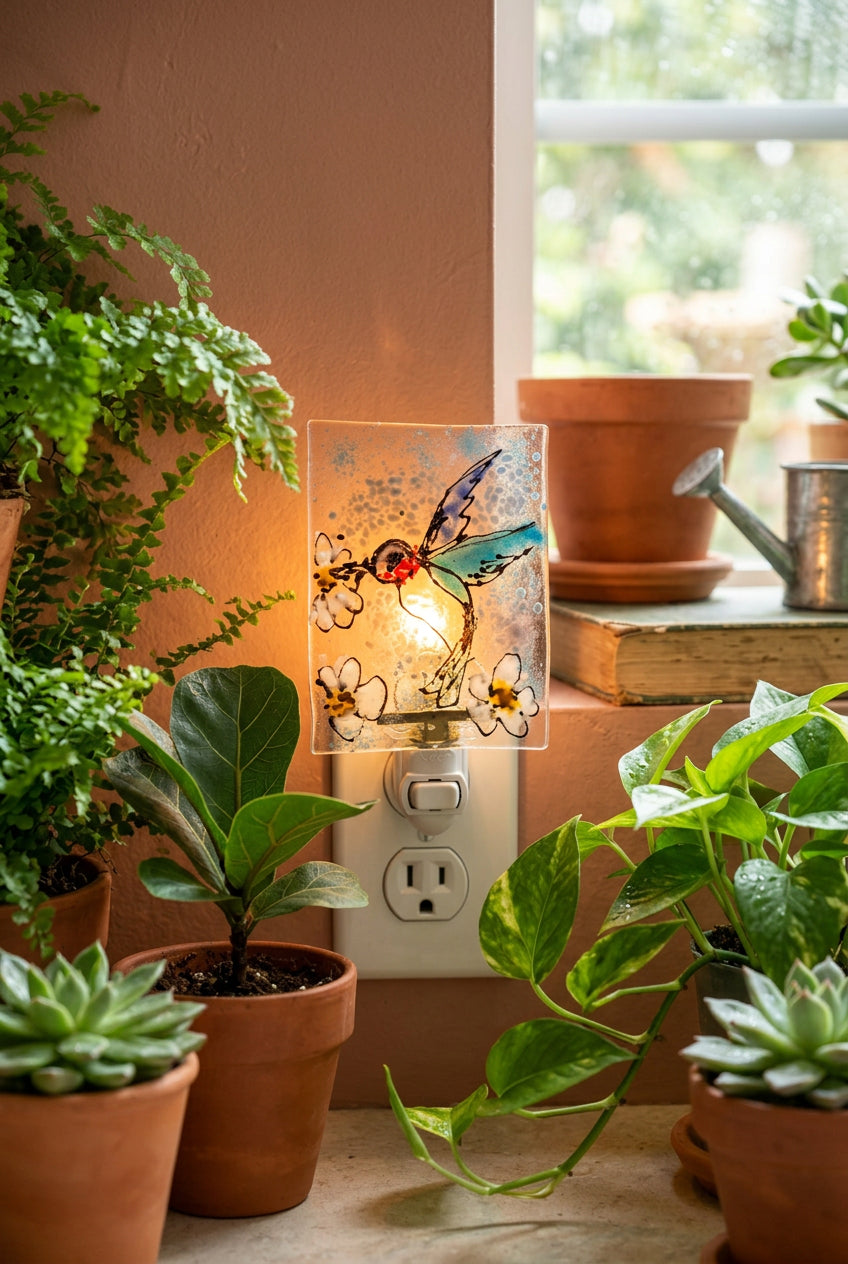 Hummingbird Night Light