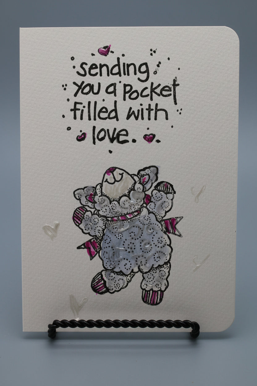 Love sent by Whimsical Lamb Card