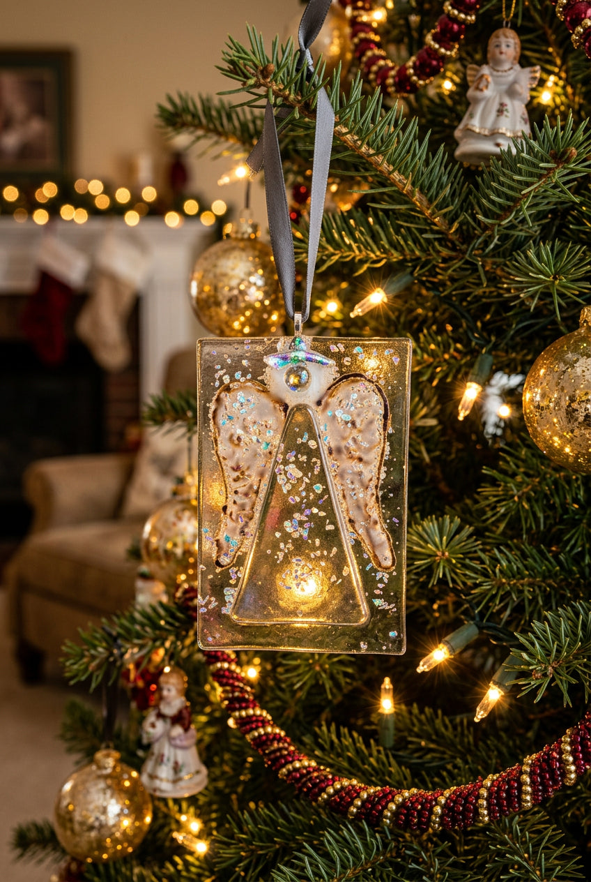 Gold Angel Ornament