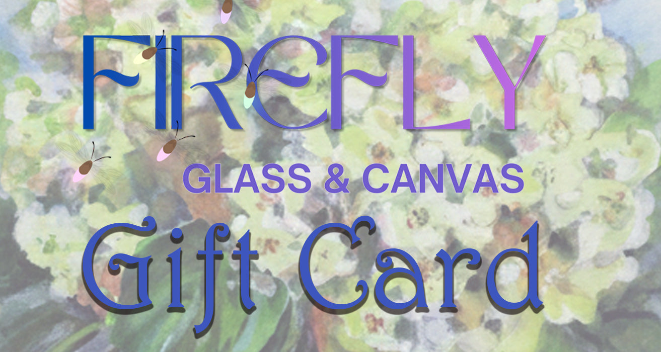 Firefly Glass & Canvas Gift