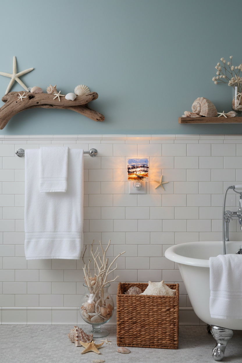 Ocean Waves Night Light