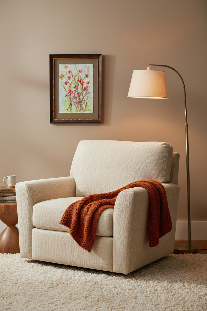 Crab Apple Watercolor Painting