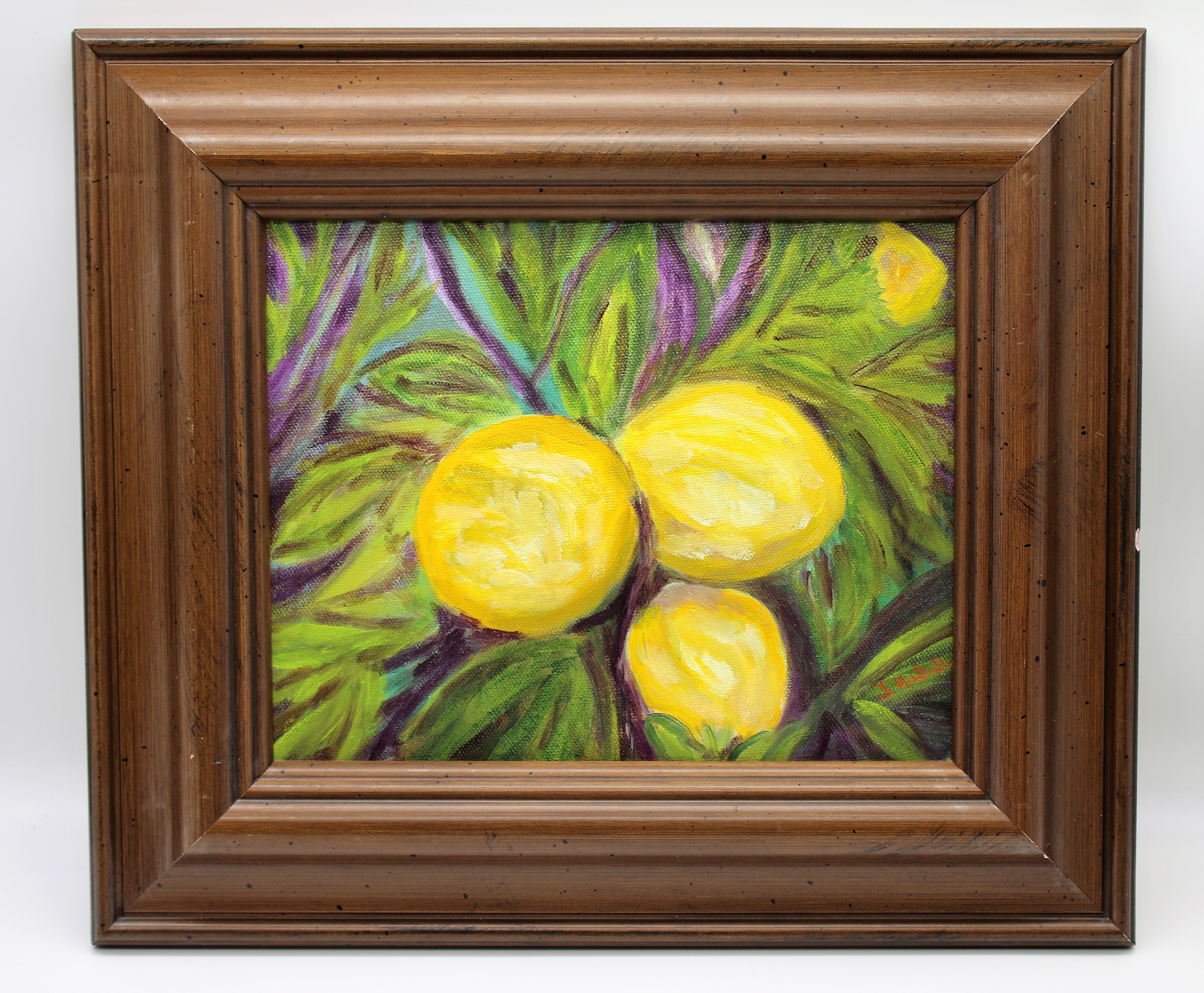 Italian Lemons (Oil Painting)
