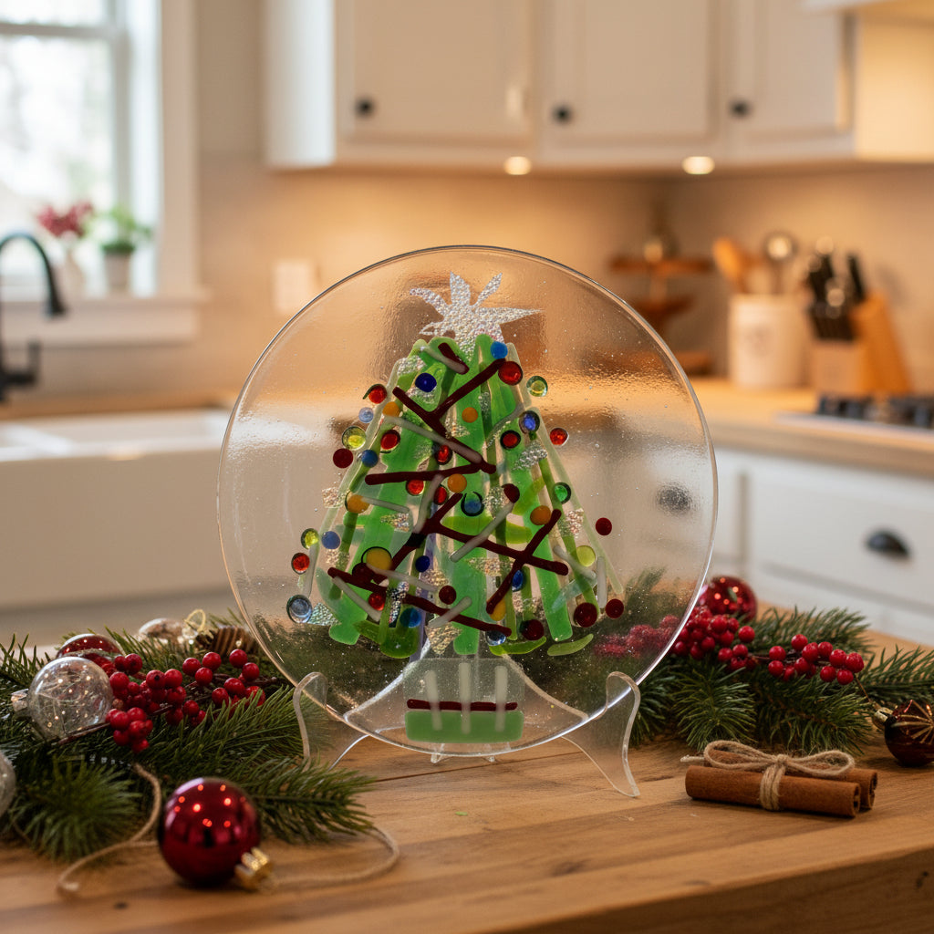 Christmas Tree Plate