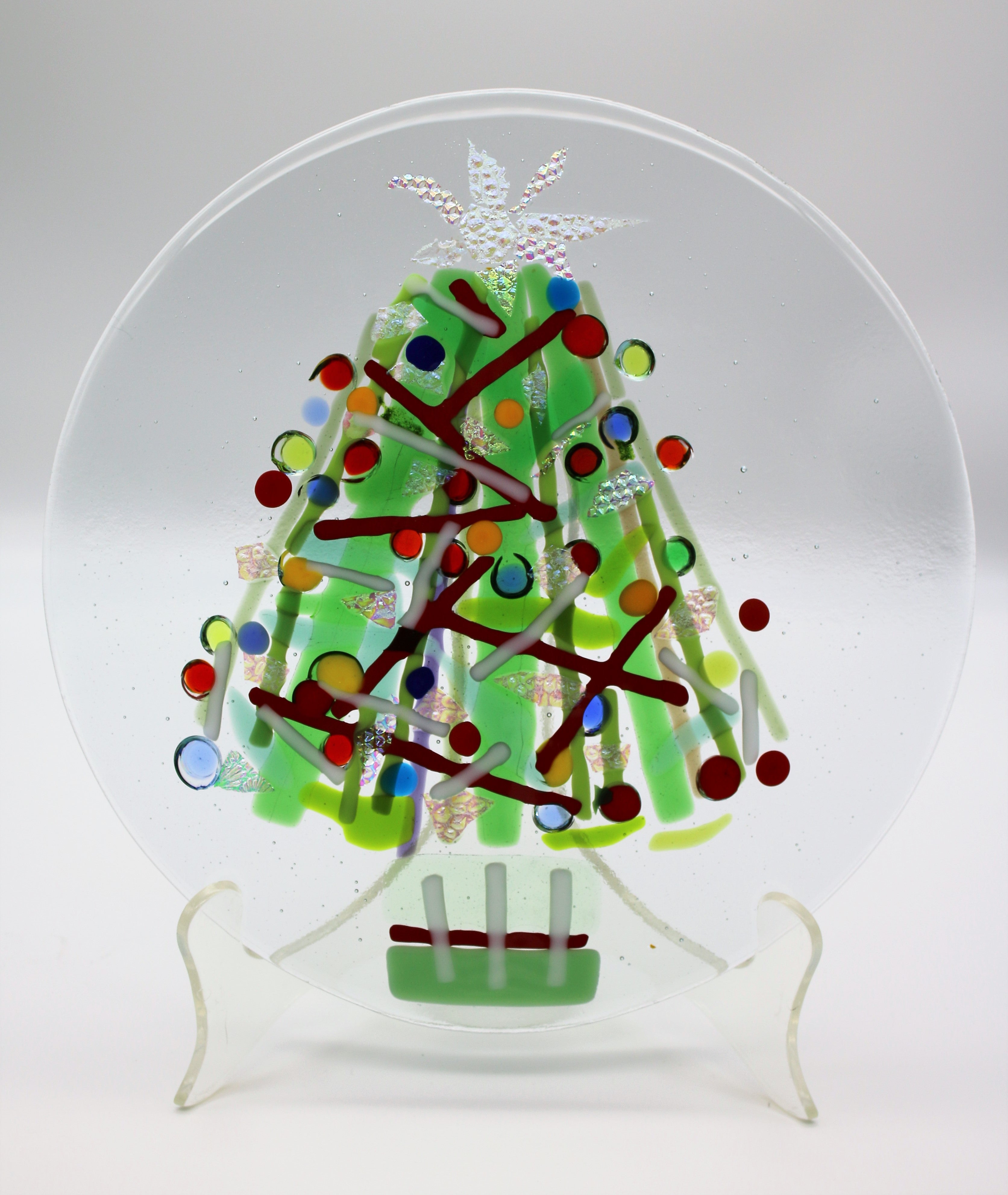 Christmas Tree Plate