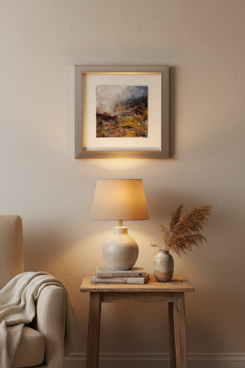 Mist in the Desert Oil Painting